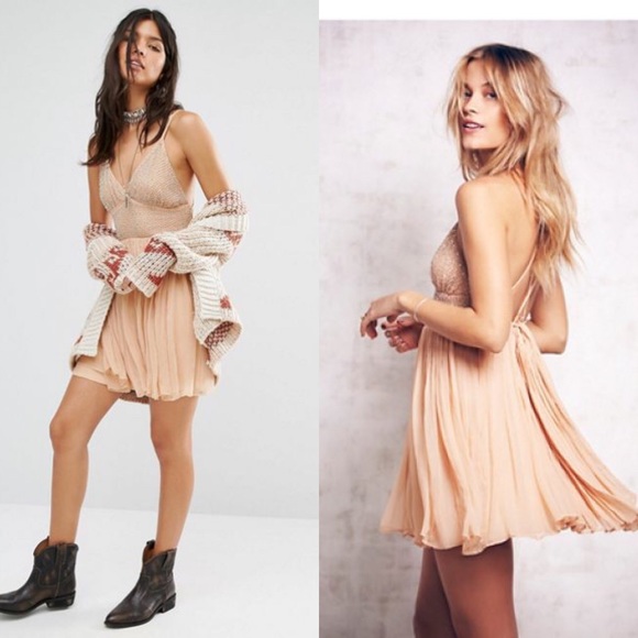 Free People Like A Diamond Mini Dress - Picture 3 of 7